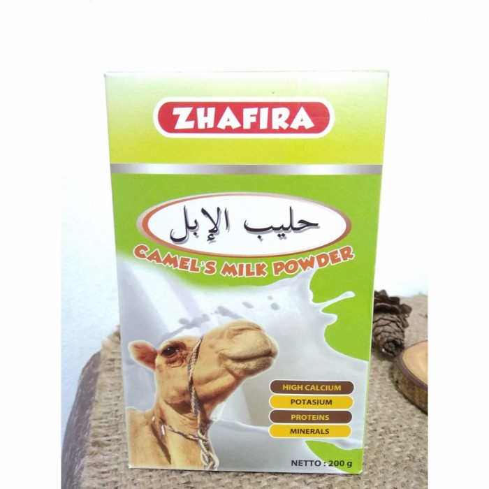 

susu unta ZHAFIRA 200gr susu onta bubuk
