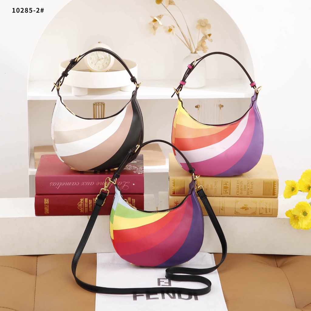 FD Small Hobo Bag With Multicolor 10285-2