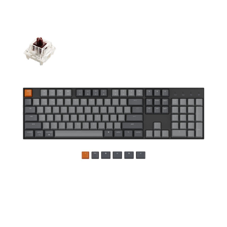 Keychron K10 Plastic Frame Hotswap Wireless Mechanical Gaming Keyboard