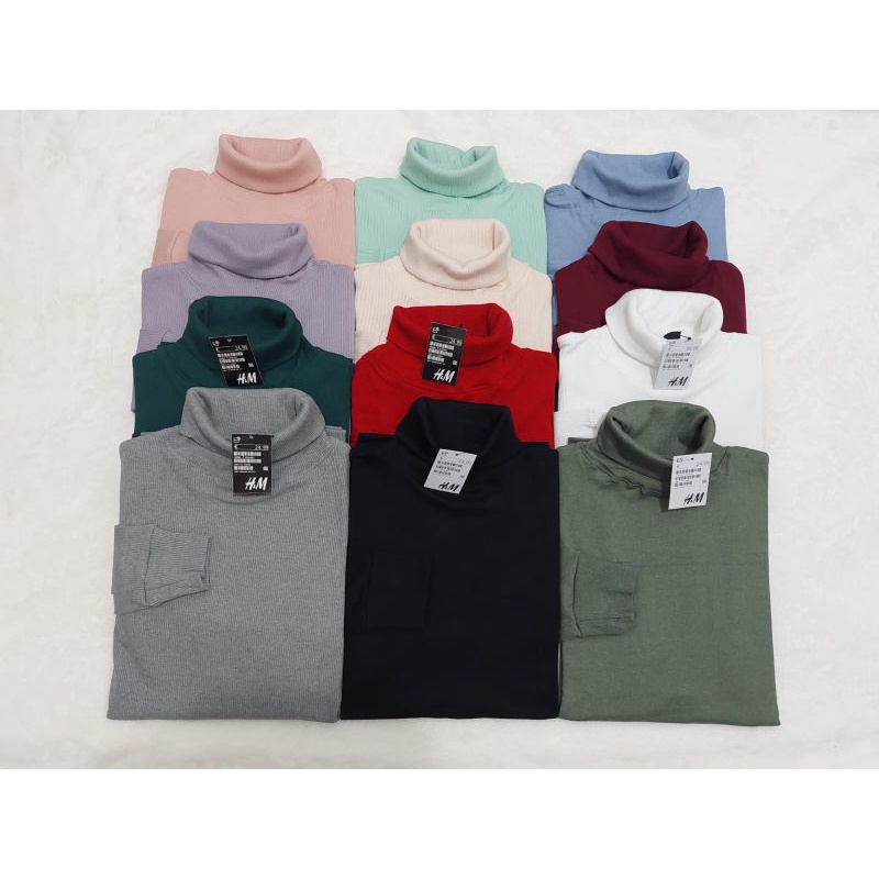 [TERBARU ] TURTLENECK/Krah tinggi Premium Pria dan Wanita Warna Hitam, putih,maroon,tosca,coral,ungu,merah,abu abu, darkgrey/abu tua, krem/cream,peach,pink,navy,Salem,hijau botol,Lilac,biru.bludru,beludru
