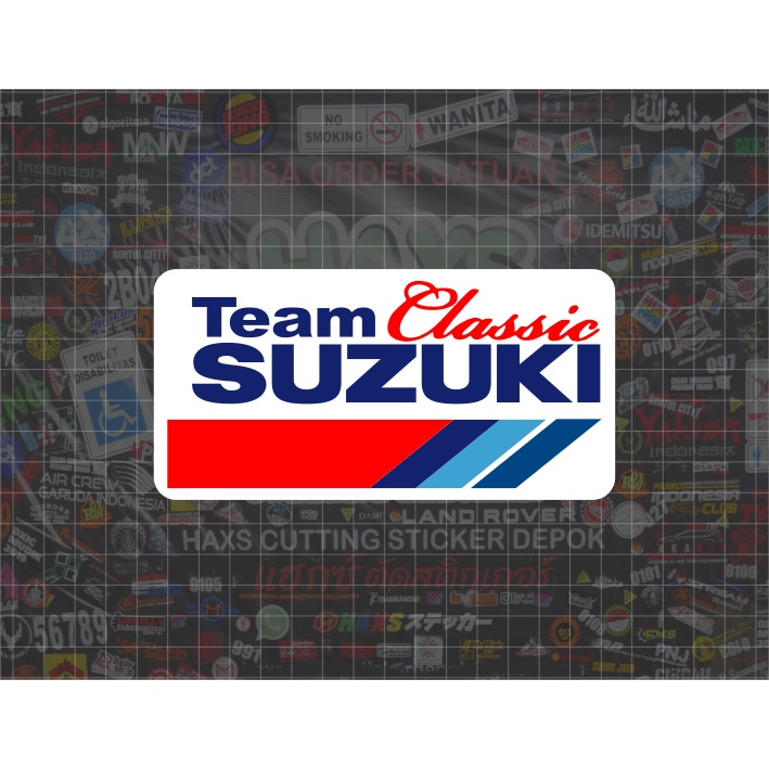 Cutting Sticker Suzuki Classic Ukuran 15 Cm Untuk Motor Mobil