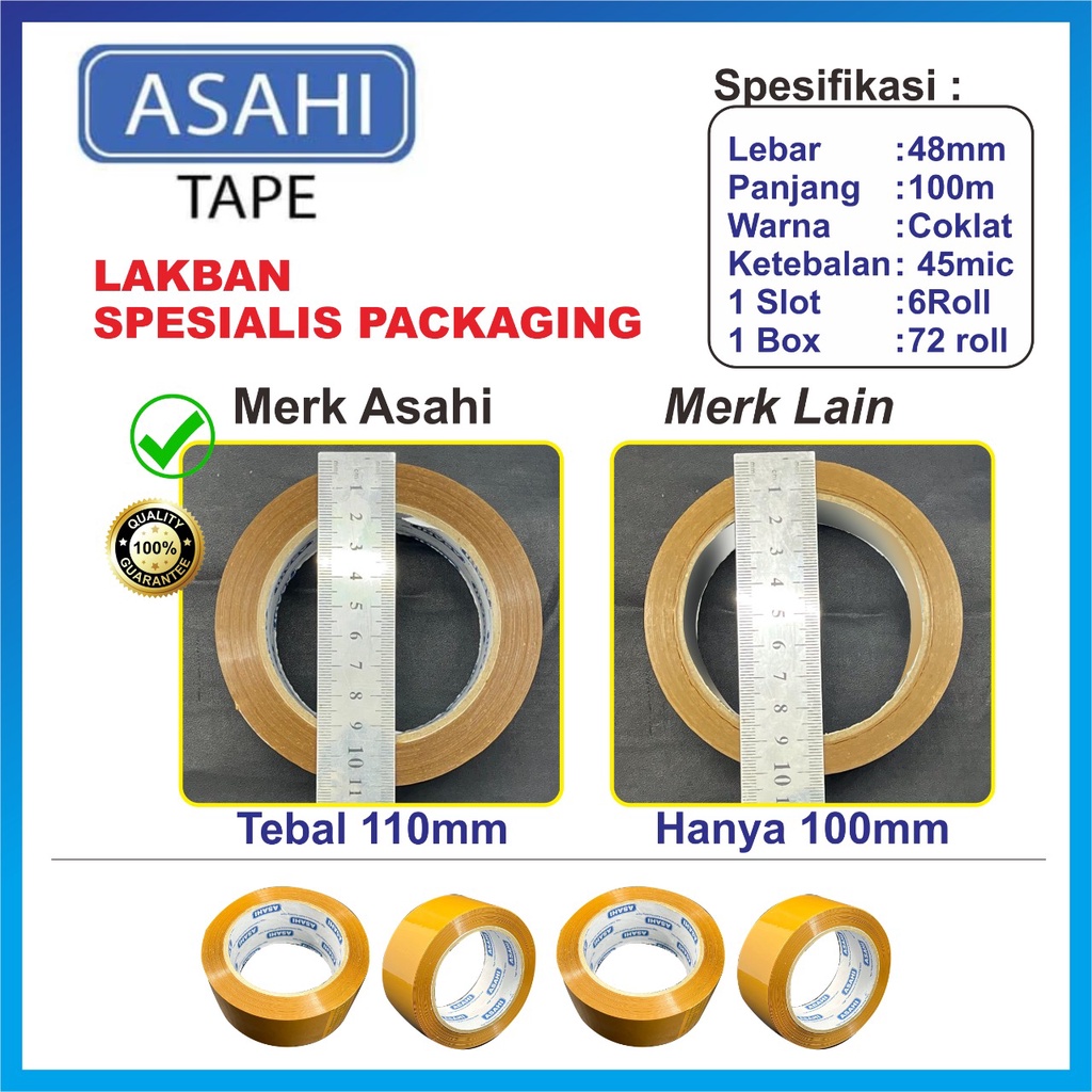 LAKBAN ASAHI SPESIALIS PACKAGING (48mm)  - ORIGINAL