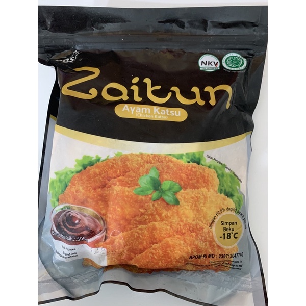 

Zaitun Ayam katsu 500gr