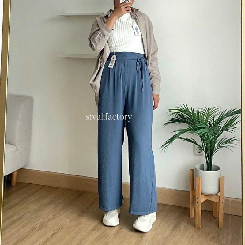 CELANA KULOT CRINKLE AIRFLOW PREMIUM TALI SAMPING KULOT WANITA KEKINIAN