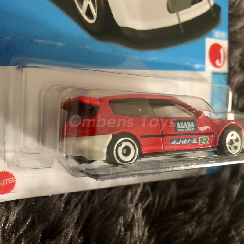 Hot Wheels Honda Civic Custom Merah