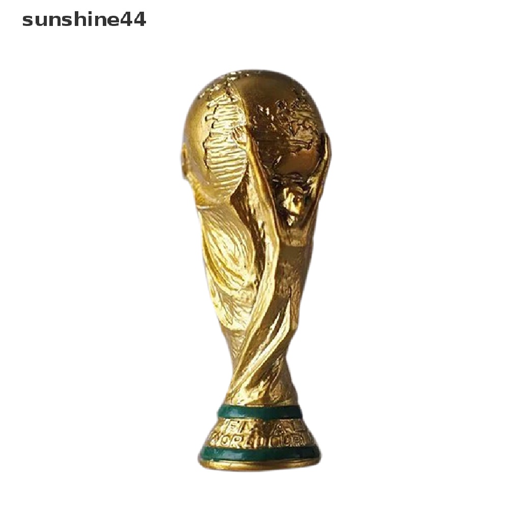 Hadiah Souvenir Kipas Bola Sunshine 7cm Piala Sepak Bola Piala Dunia Replika Resin Model Piala Hot.