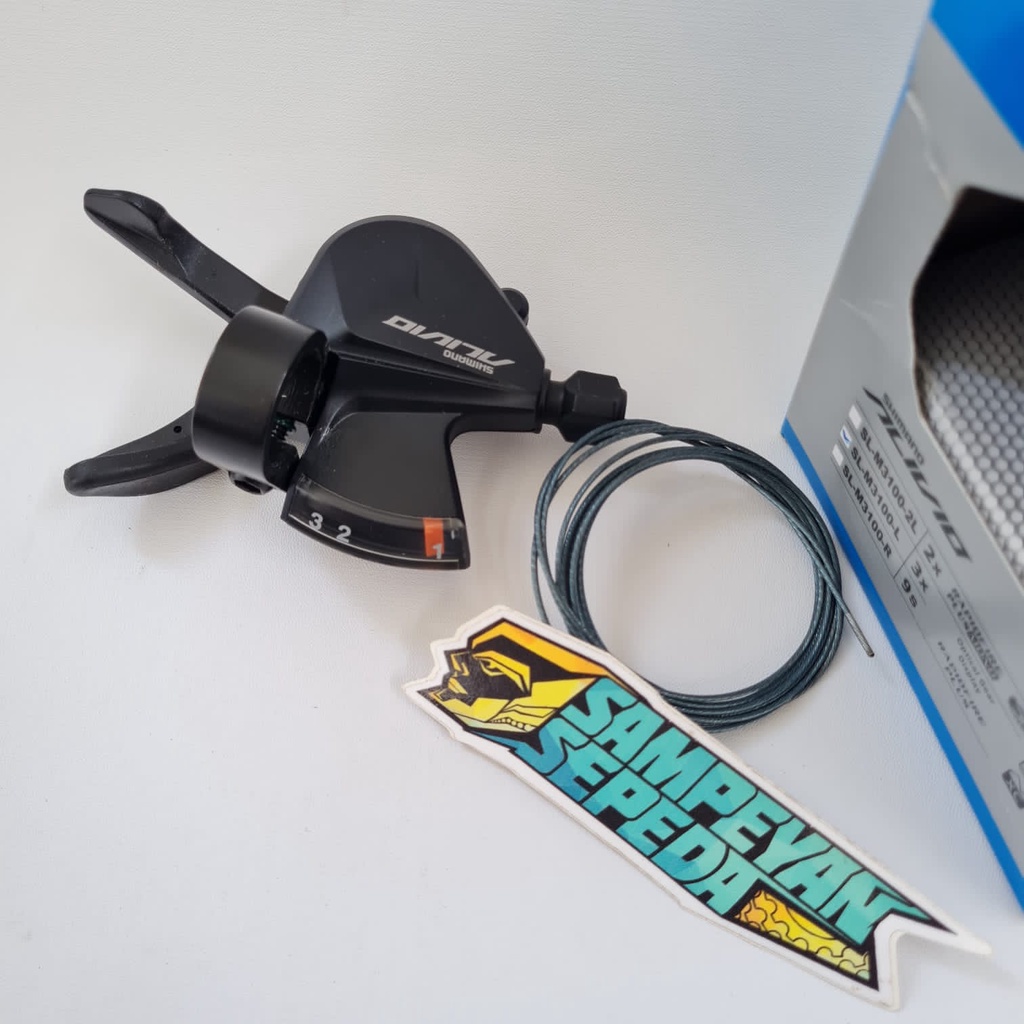 Shifter 3x9 Speed Shimano Alivio M3100 Shifter Shimano Alivio 3x9 Speed M3100 Shifter Shimano alivio
