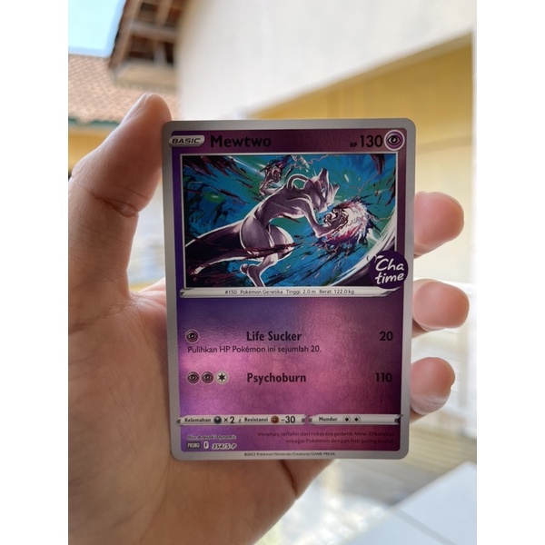 Pokemon x Chatime (TCG) Mewtwo Holo