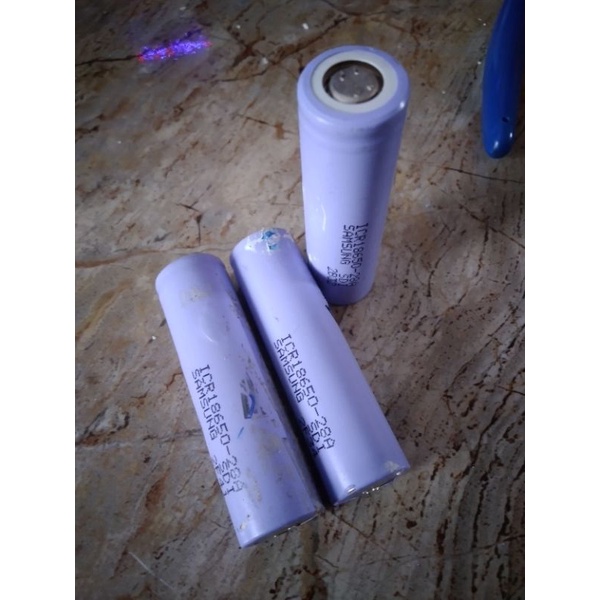 baterai samsung icr 18650 28a bekas