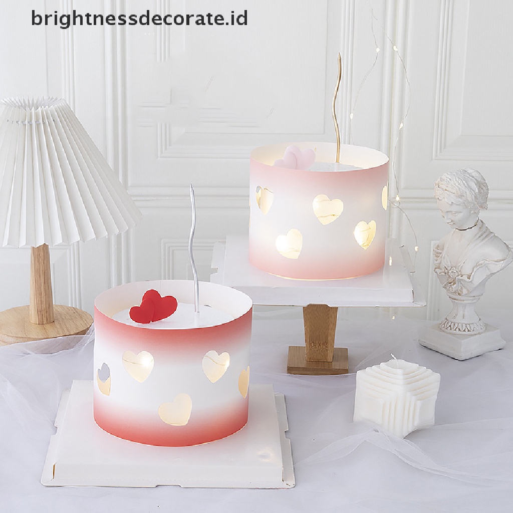 [Birth] Cake Surround Film Transparan Kerah Kue Aksesoris Baking Alat Kue Dapur [ID]