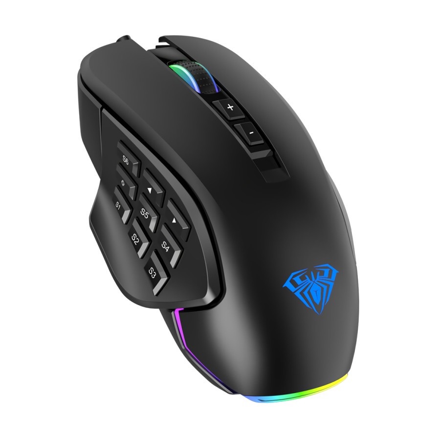 Mouse Gaming AULA H510 Optical Wired 10000DPI Magnetic RGB- AULA H 510