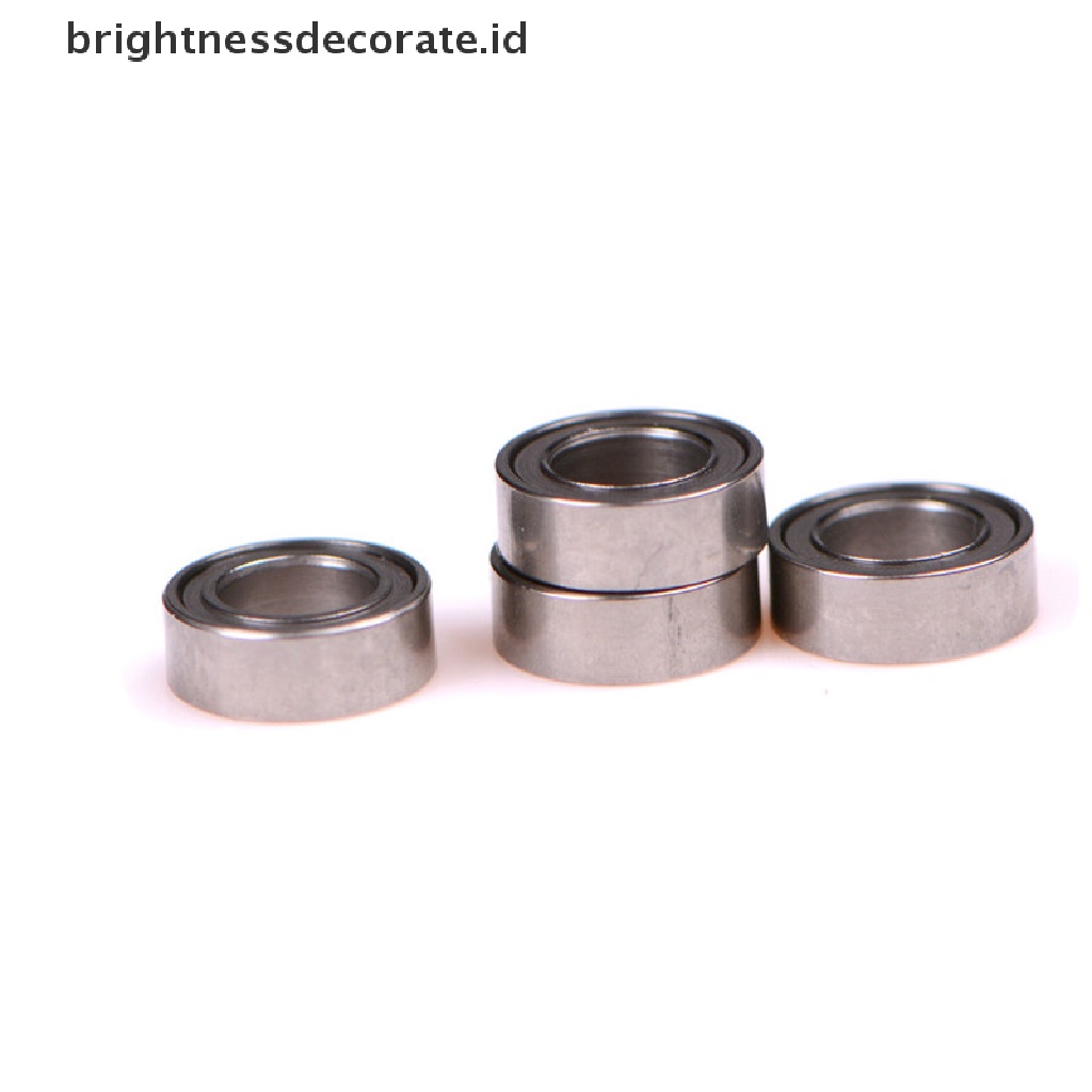 [Birth] 4pcs ball bearing MR74ZZ 4 * 7 * 2.5 4x7x2.5mm Perisai Logam MR74Z ball bearing Baru [ID]