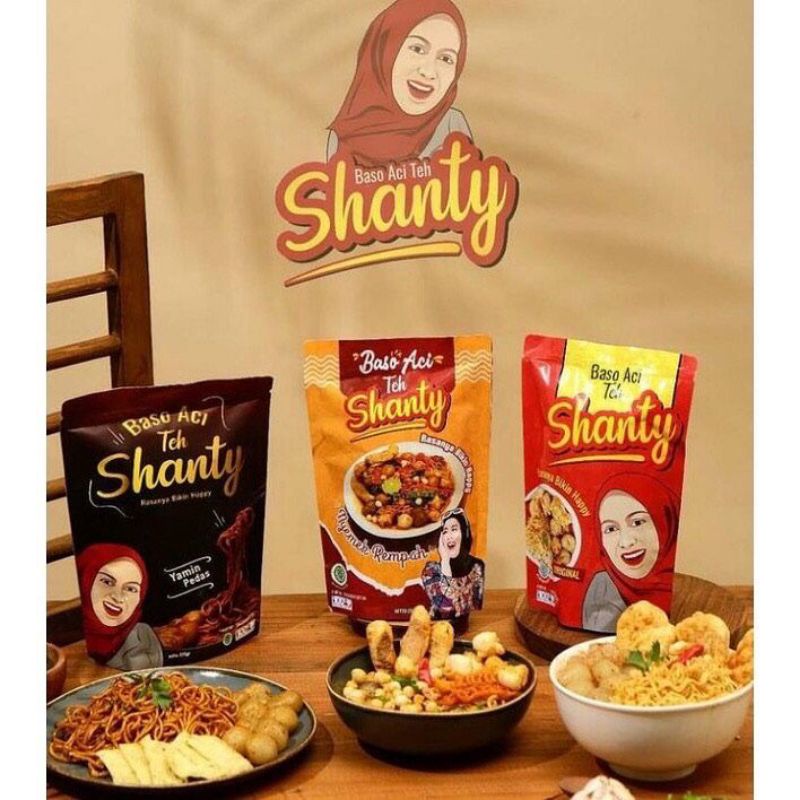 

baso aci teh shanty semua varian