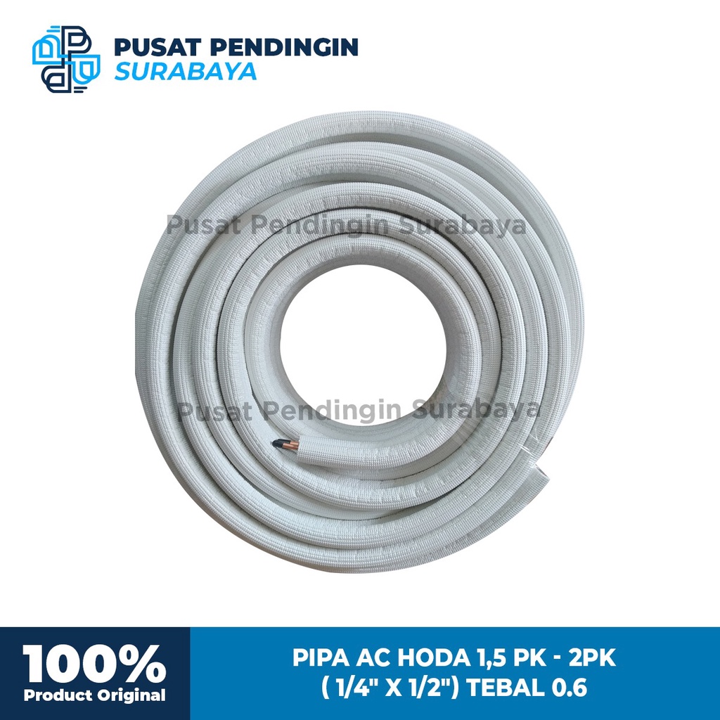 PIPA AC 2PK  - HODA AC 2PK 1/4" X 1/2" - ECERAN PIPA AC