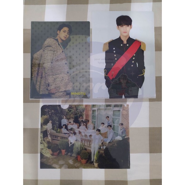 CLEAR FILE OT13 YOUR CHOICE DICON JAPAN ARENA TOUR ( JAT ) KIM MINGYU SEVENTEEN