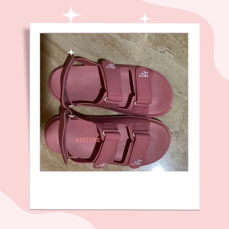 MLB dad sandal pink LA size 38