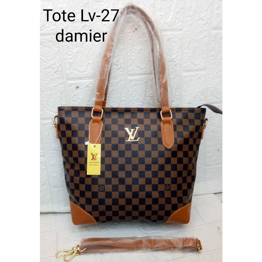 TOTE LV DINIS tas wanita signature premium material