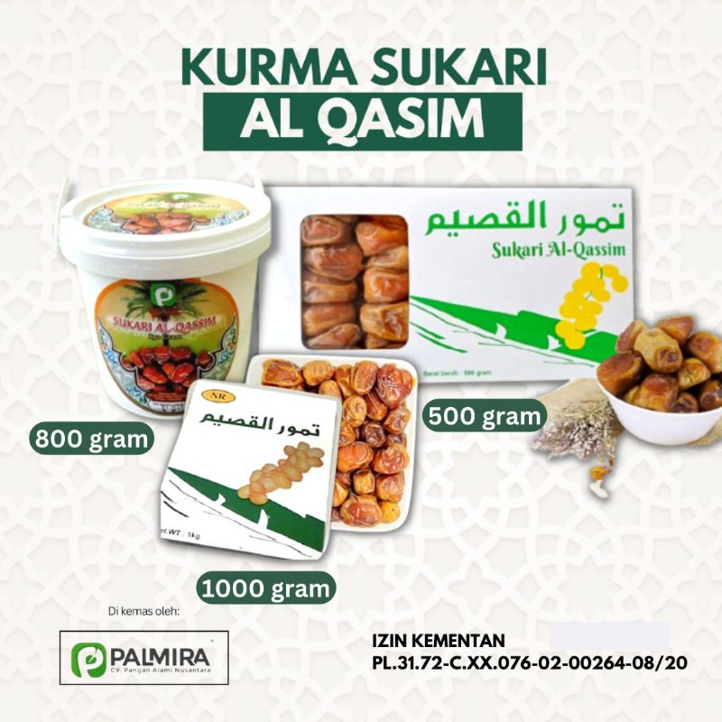 

KURMA SUKARI AL-QASSIM Stok terbaru