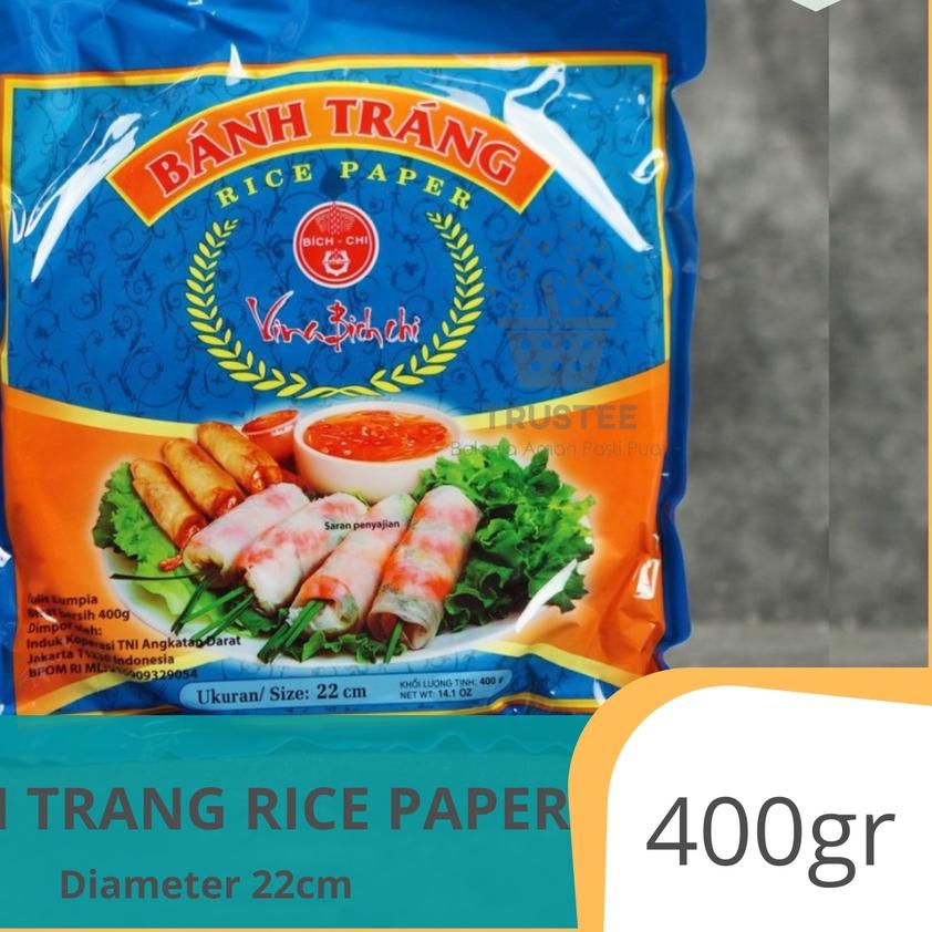 

Diskon | FG2 | Banh Trang Vietnam Rice Paper 400gr 22cm - Kulit Lumpia Vietnam - Spring Roll - Salad Wrap