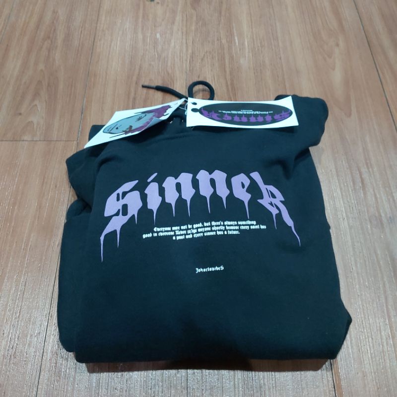 SINNER PLEASURE HOODIE UNFINISHED xl