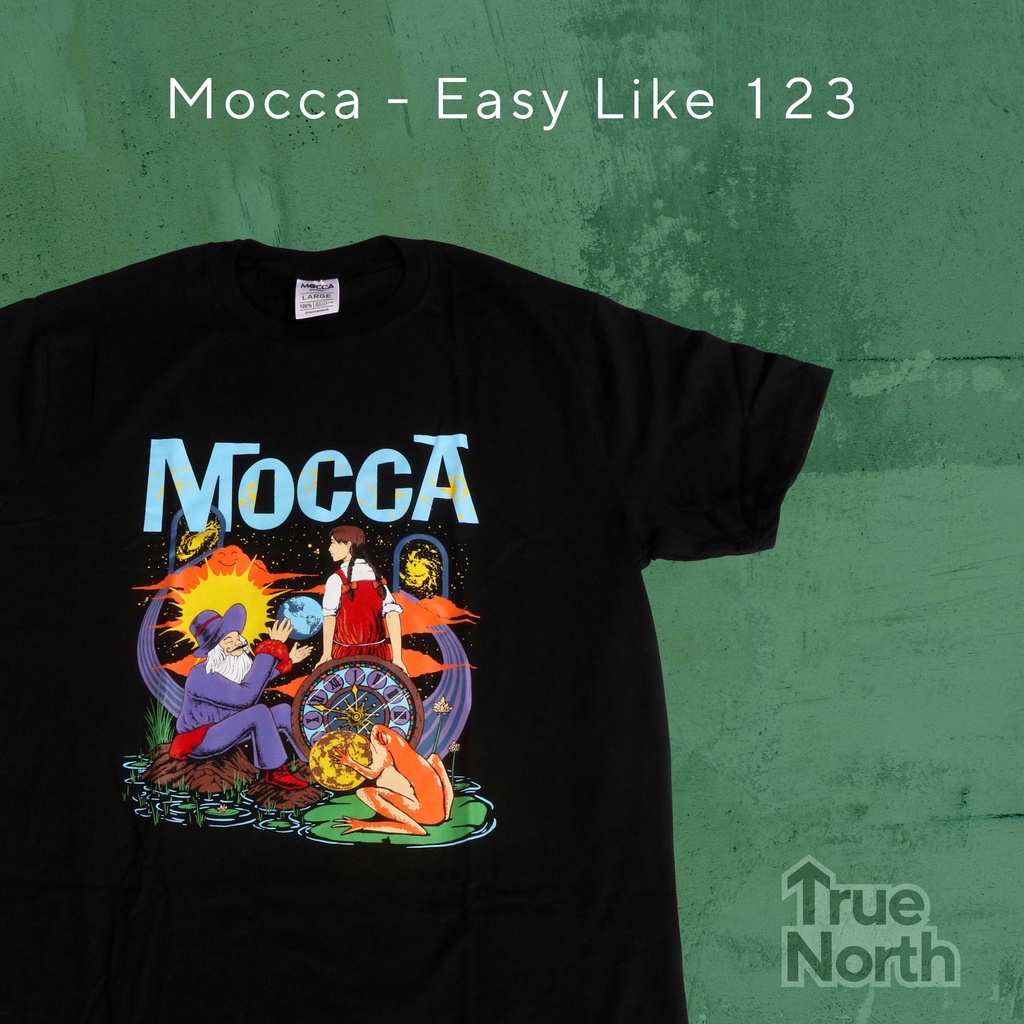 Mocca - Easy Like 123┃Kaos Band Original