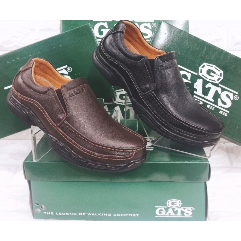 Sepatu kulit casual pria GATS MP 2605 ORIGINAL