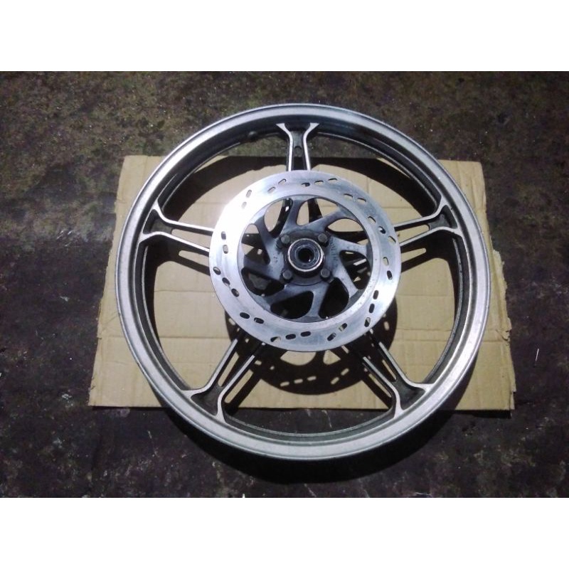 Velg Depan Plus Piringan Suzuki Thunder 125 Ori Copotan Siap Pakai