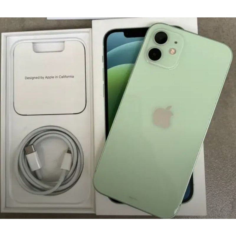 iphone 12 128gb second fullset normal no minus hp seken bekas ex ibox Indonesia murah