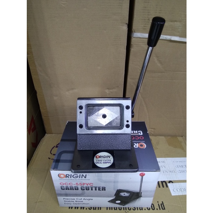 

Mew Plong Id Card / Pvc Cutt Cutter Merk Origin