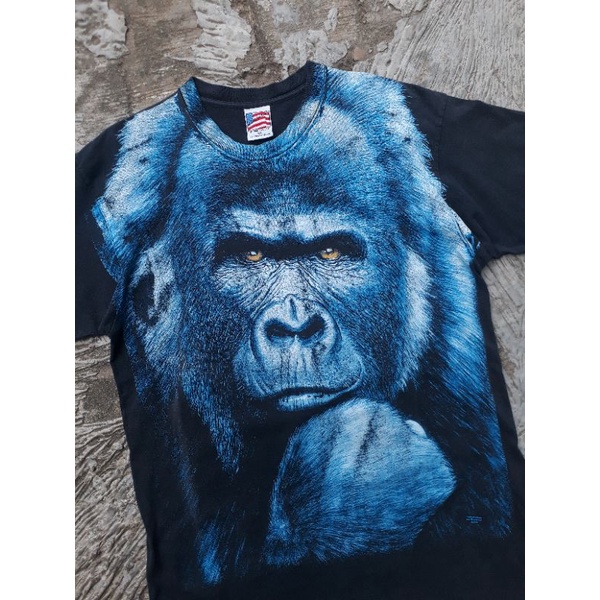 KAOS VINTAGE GORILLA AOP 90s | VINTAGE TEE FULL PRINT