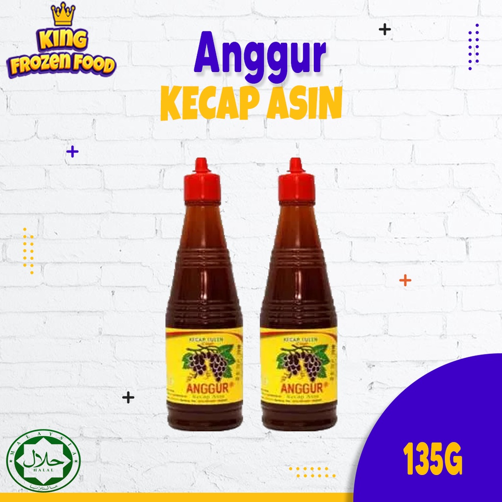 Kecap Asin Cap Anggur 135 Gram