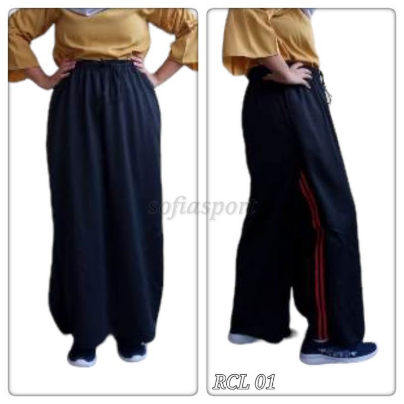 Rocella Rok Celana - Rok Celana Senam Muslim Wanita Big Size
