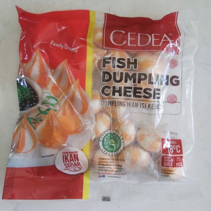 

Cedea Fish Dumpling Cheese 500 gram