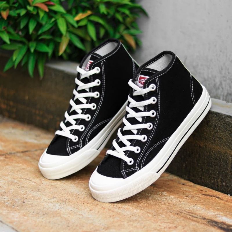 Sepatu Ventela Basic Black Natural High [ Ventela Original ]