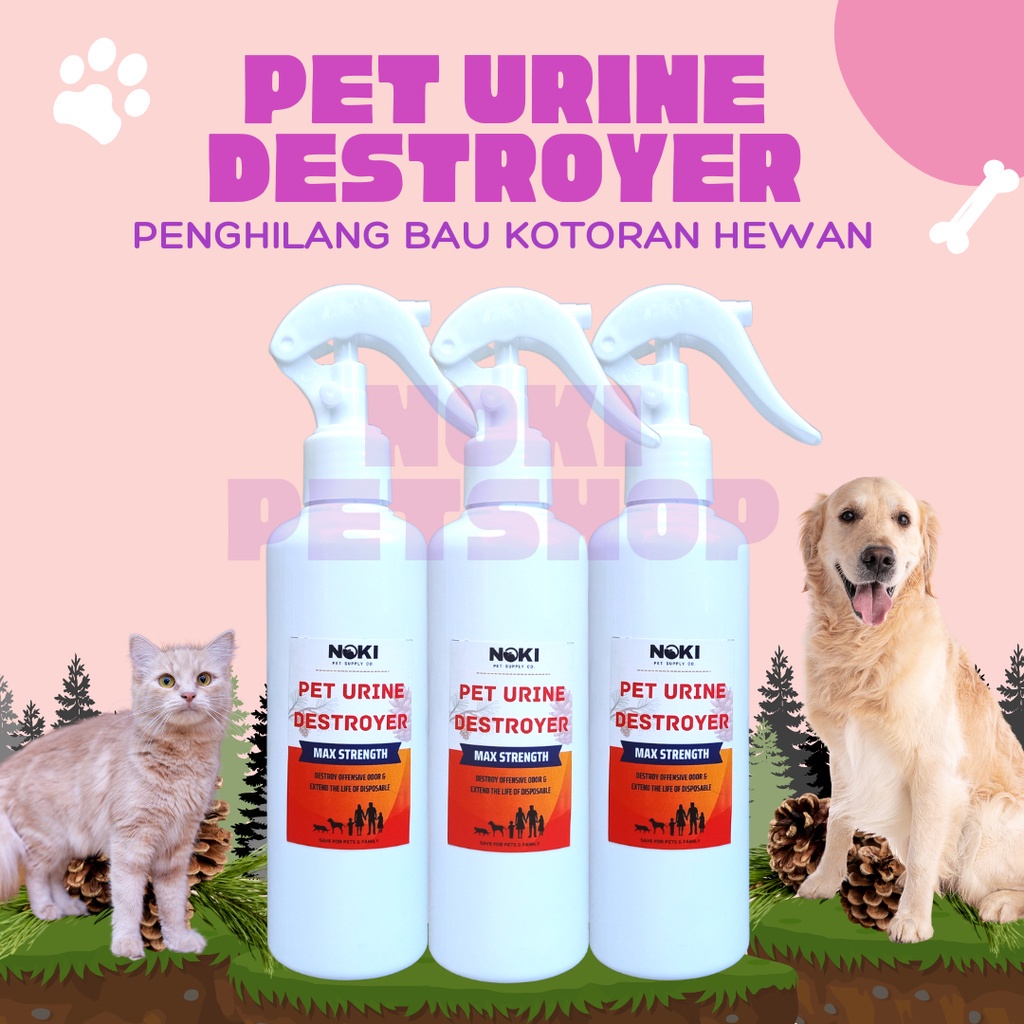 Jual [BISA COD] PENGHILANG BAU KOTORAN HEWAN KUCING DAN ANJING 250ML