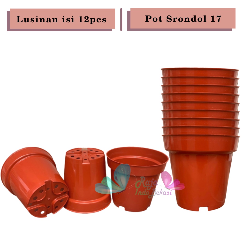 Lusinan Pot Tinggi Srondol 17 Putih Mirip Pot Usa Eiffel Effiel 20 25 Pot Tinggi Tirus 10 15 18 20 30 35 40 50 Cm Plastik Besar Hitam Putih Murah