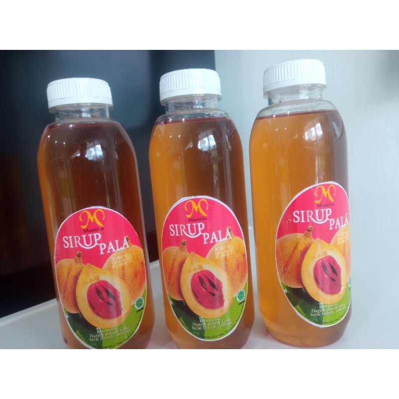 

Sirup Pala Murni Aceh Selatan 500 ml | Tanpa tambahan Pewarna