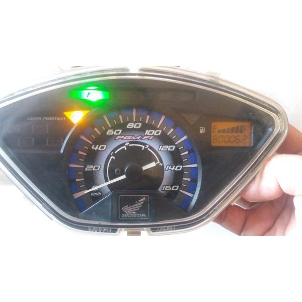 spidometer speedometer supra x 125 fi original