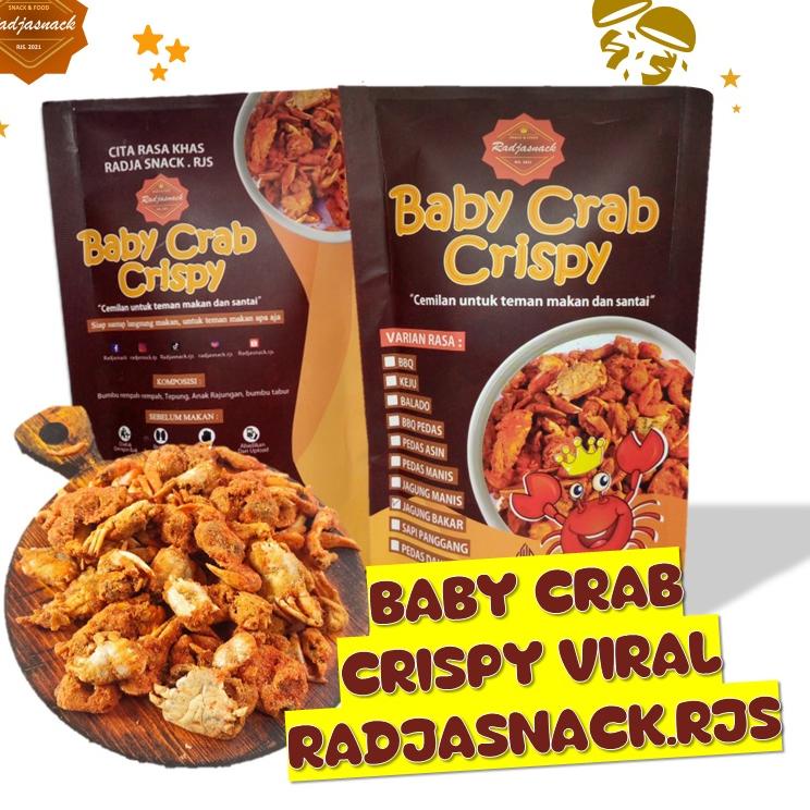 

codeH2t7S BABY CRAB CRISPY VIRAL | MAKANAN RINGAN | SNACK BABY CRAB KRISPY | RAJUNGAN KRISPY KHAS RADJANACK