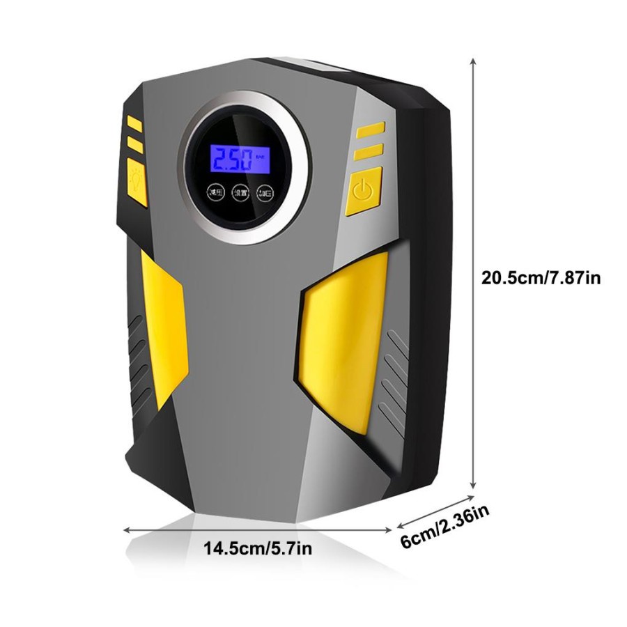 Termurah Pompa Ban Mobil Truk Motor Elektrik Tekanan Angin Digital
