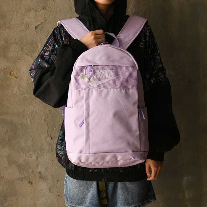 138414 Tas Ransel Wanita Pria Import - Student Schoolbag Branded Colorfull