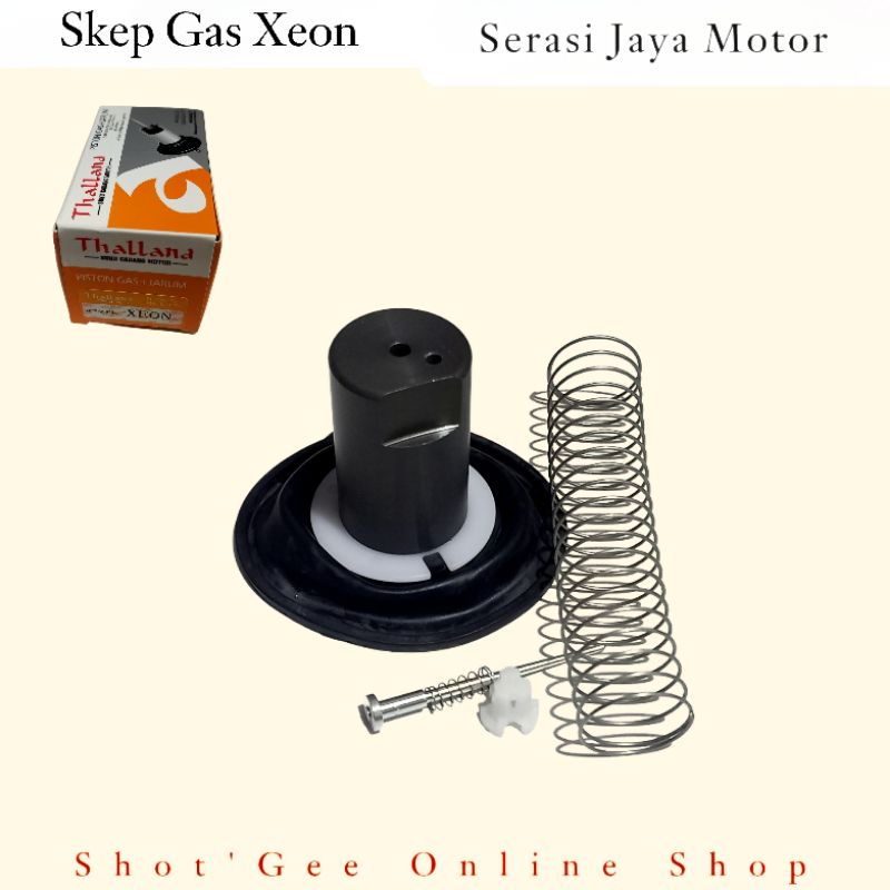 SKEP GAS KARET VAKUM YMH XEON CARBU/XEON LAMA CARBU