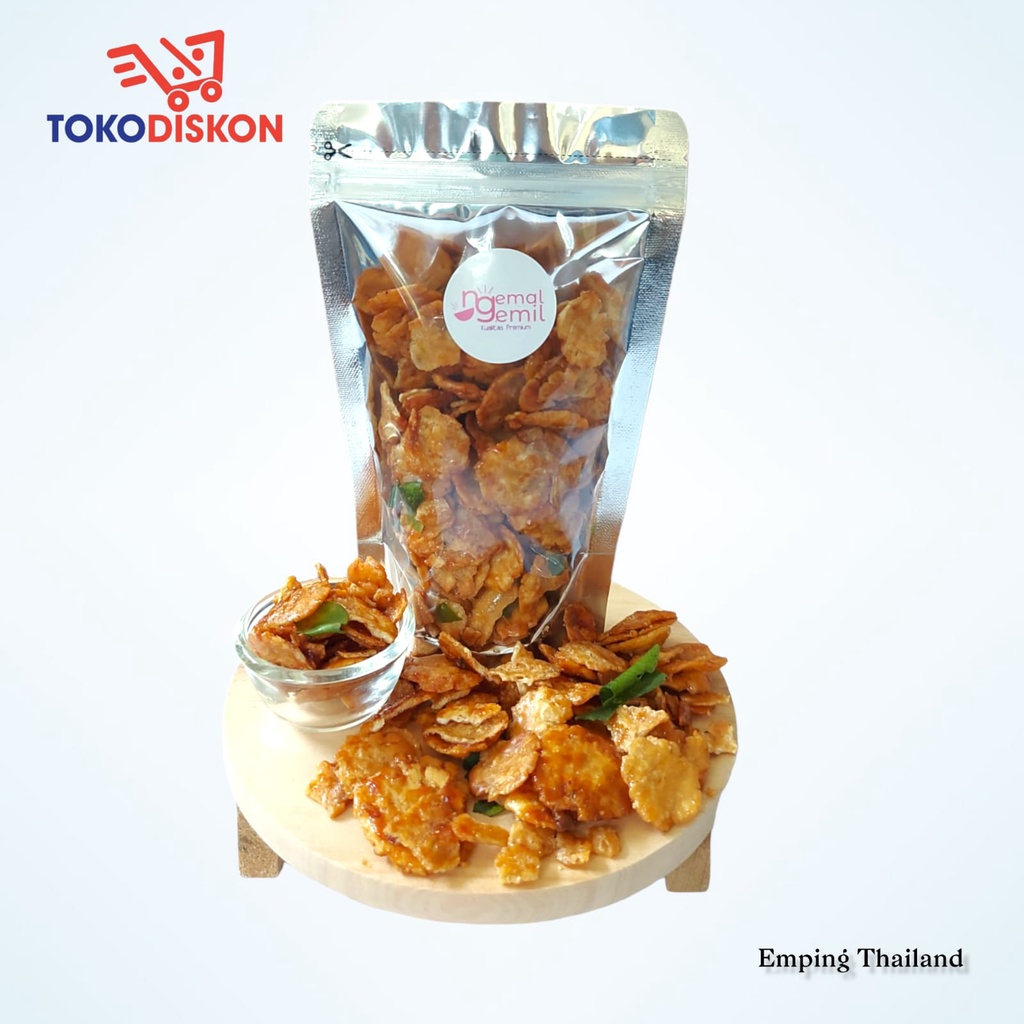 

Emping Thailand Daun Jeruk Homemade Kualitas Premium