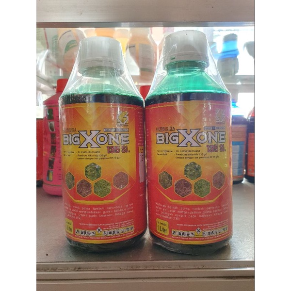 BIGXONE HERBISIDA 135SL 1LITER. OBAT RUMPUT MURAH