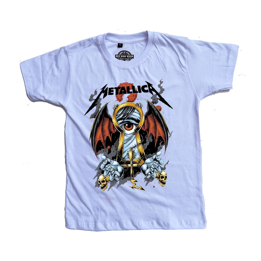 BAJU BAND ANAK KAOS ANAK BAND METALICA
