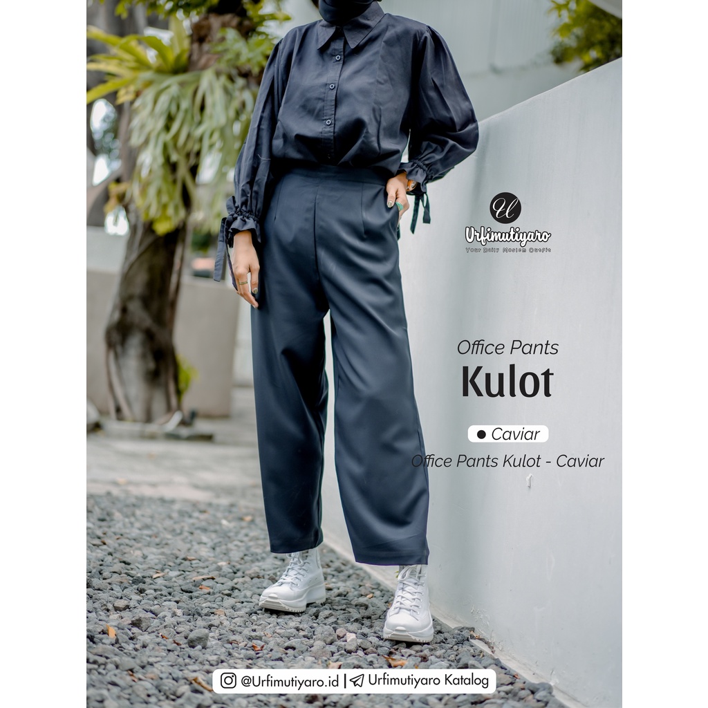 OFFICE PANTS BAGGY/CULLOTE