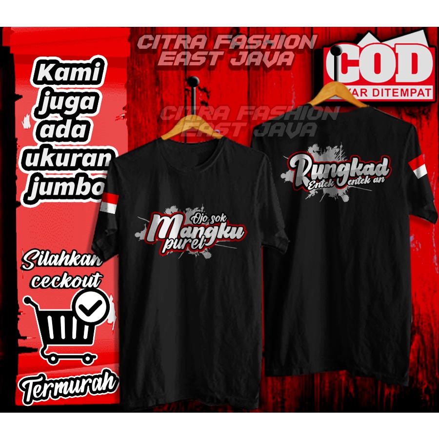 KAOS BAJU MANGKU PUREL RUNGKAD ENTEK ENTEKAN
