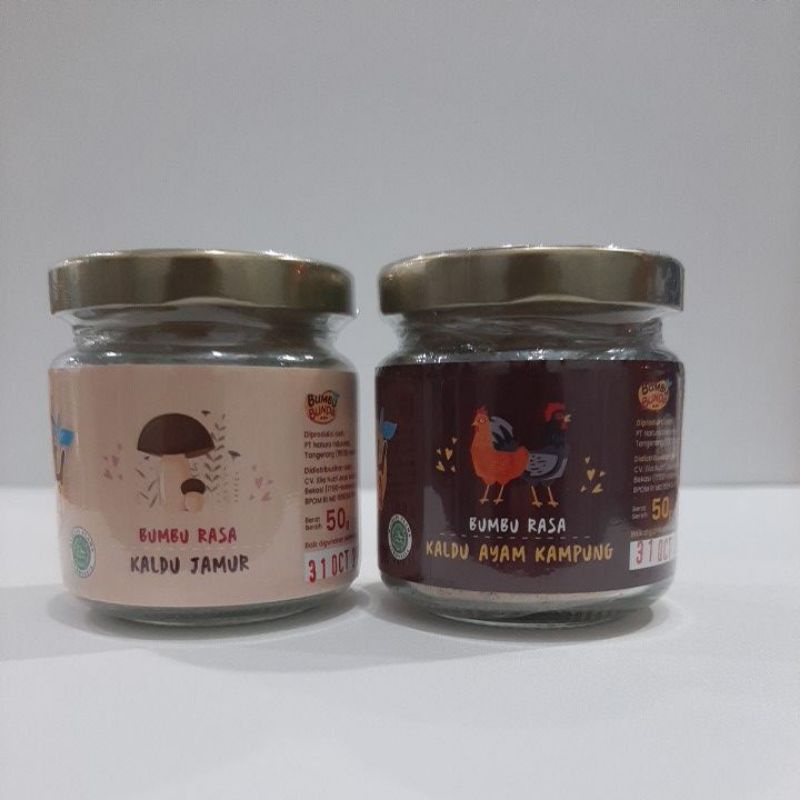 

Kaldu Bubuk Murni MPASI Bumbu Bunda (Non MSG dan Non Pengawet) Varian Ayam Kampung, Sapi dan Jamur