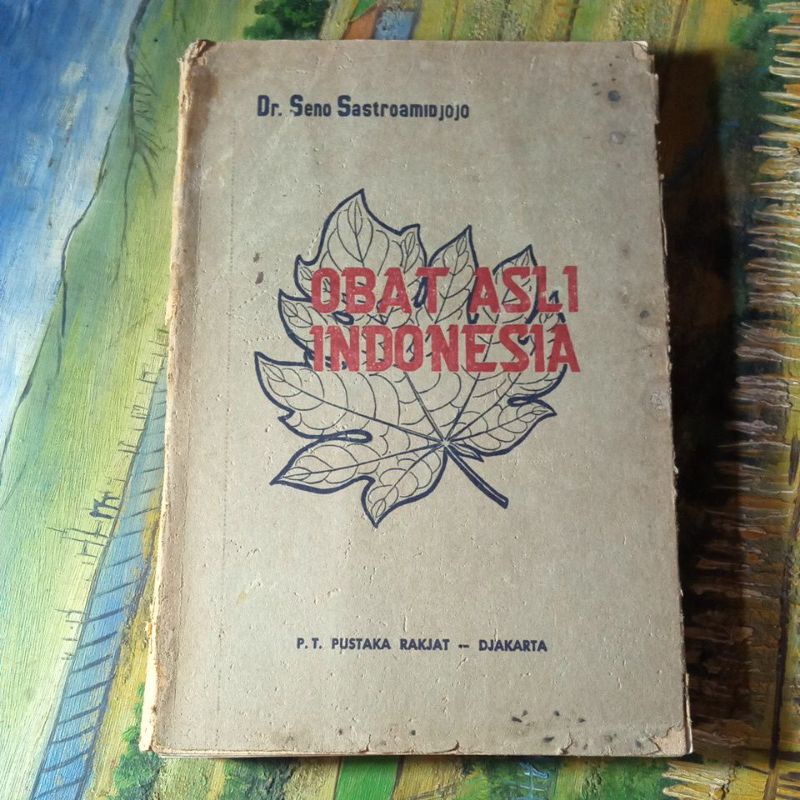 Buku obat asli Indonesia, Dr. Seno Sastroamidjojo