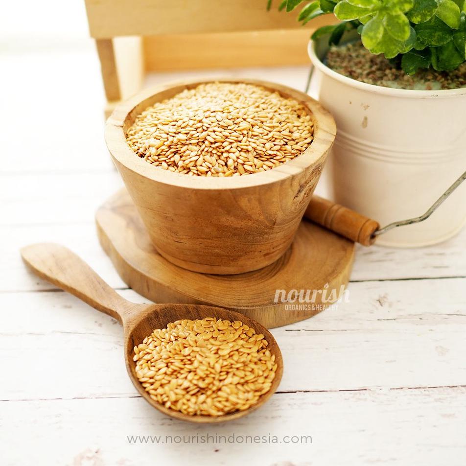 

۝ Organic Golden Flaxseed (1kg) ❇